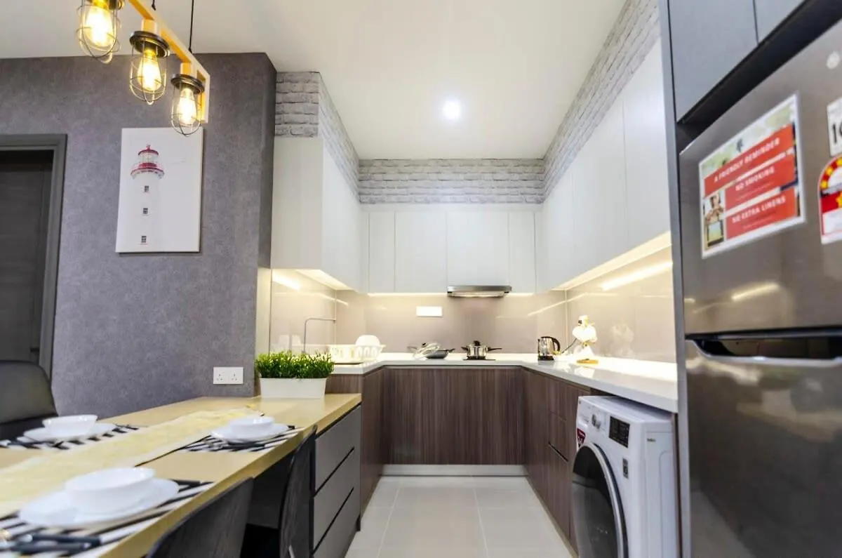 A Stylish & Cozy Suite At Suasana Jb 03 Johor Bahru 0*,  Malezya